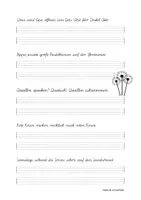 Vorschau - Arbeitsblätter - ABC-Übungen zur Schreibschrift (SAS) in Liniatur 2 - Seite 3