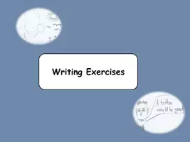 Vorschau - Arbeitsblätter - Writing Exercises - Deckblatt