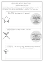 Vorschau - Arbeitsblätter - Glow and Grow - Arbeitsblatt zur Reflexion des eigenen Verhaltens - Deckblatt