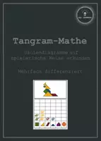 Vorschau - Arbeitsblätter - Tangram-Mathe: Säulendiagramme erkunden - Deckblatt