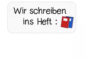 Vorschau - Poster - Heftaufschrieb - Aushang und Übersichtsblatt fürs Heft - Seite 1