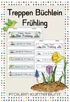 Vorschau - Anderer Materialtyp - Treppen-Büchlein Frühling - Deckblatt