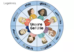 Vorschau - Spiele - Legekreis zum Thema Gefühle (Sachunterricht/Ethik) - Seite 2