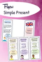 Vorschau - Arbeitsblätter - Sparpaket: The English Tenses (Flyer) - Seite 1
