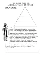 Vorschau - Arbeitsblätter - Ständegesellschaft einer Mittelalterlichen Stadt - Gruppenarbeit - Seite 3