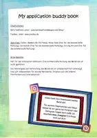 Vorschau - Arbeitsblätter - Application buddy book - Seite 1
