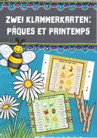 Vorschau - Spiele - Klammerkarten: Pâques et printemps - Deckblatt