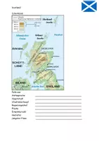 Vorschau - Stundenentwürfe - Schottland Aufgaben Lösung Karte Sprech- und Schreibanlässe - Seite 2
