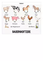 Vorschau - Arbeitsblätter - Mein Tier-Klappheft - Seite 3
