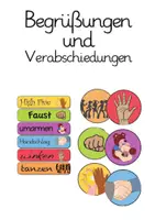 Vorschau - Bildkarten - Ritual zur Begrüßung und Verabschiedung - Seite 1