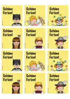 Vorschau - Mal- und Bastelvorlagen - Grußkärtchen Fasching - Seite 2