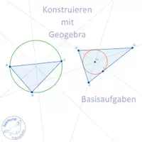 Vorschau - Arbeitsblätter - IMP8 Geometrie mit Geogebra Basisaufgaben - Deckblatt