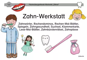 Vorschau - Arbeitsblätter - Zahn-Werkstatt - Deckblatt