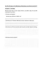 Vorschau - Arbeitsblätter - Mathematik Daten Rangliste Spannweite Durchschnitt Sachaufgaben - Deckblatt