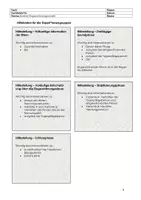Vorschau - Stundenentwürfe - Berliner Eingewöhnungsmodell Gruppenpuzzle und Zuordnungsaufgabe - Seite 3