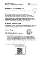 Vorschau - Arbeitsblätter - Servicefachkraft Dialogmarketing - Einfühlen in den Alltag - Seite 1