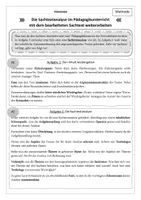 Vorschau - Arbeitsblätter - Die Methode der Sachtextanalyse im Pädagogikunterricht - Seite 2