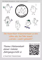 Vorschau - Präsentationen/Tafelbilder - Thema: Flächeninhalt Vielecke Klasse 6 (6 Präsentationen) - Deckblatt