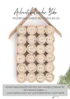 Vorschau - Anderer Materialtyp - Adventskalender Boho Rechnen im Zahlenraum bis 20 - Deckblatt