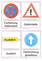 Vorschau - Präsentationen/Tafelbilder - Wortkarten Verkehrsschilder Verkehrserziehung - Seite 2