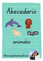 Vista previa - Tarjetas / Manipulativos - Paquete: abecedarios temáticos - página 1