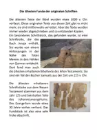 Vorschau - Arbeitsblätter - Unterrichtseinheit: Altes Testament - Entstehung, Inhalt, Geschichte Israels - Seite 3