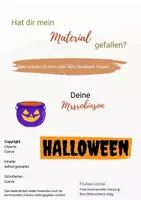 Vorschau - Arbeitsblätter - Halloween ABC - Finde zu jedem Buchstaben das passende Wort - Seite 3