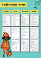 Vorschau - Arbeitsblätter - HALLOWEEN Story Walk; Lesespaziergang; 4-Fach differenziert (Englisch) - Seite 3