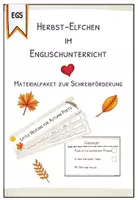 Vorschau - Unterrichtsreihen - Materialpaket "Herbst-Elfchen" für den Englischunterricht - Deckblatt