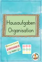 Vorschau - Präsentationen/Tafelbilder - Hausaufgaben Organisation - Deckblatt