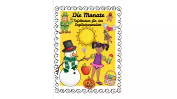 Vorschau - Unterrichtsreihen - Schilder Months Unit 4 Orange Line 1 - Deckblatt
