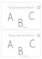 Vorschau - Arbeitsblätter - Übungsheft ABC grundschulmaterialien - Seite 2