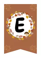Vista previa - Manualidades / Dibujos para colorear - El otoño - página 1