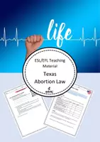 Vorschau - Arbeitsblätter - Heartbeat Bill - Texas Anti-Abortion Law - Ready-to-Use Worksheets with Solutions - Deckblatt