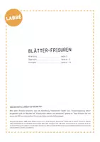 Vorschau - Mal- und Bastelvorlagen - Blätter-Frisuren - Seite 2