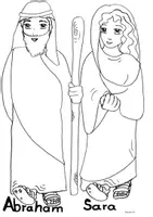 Vorschau - Mal- und Bastelvorlagen - Biblisches Malen nach Zahlen: Abraham - Seite 3