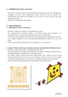 Vorschau - Arbeitsblätter - Puzzle, Würfelspiel & Schneideübung „DRACHEN“ (Zahlen bis 6 & Würfel) - Seite 1