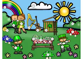 Vorschau - Arbeitsblätter - Lesespurgeschichte - The leprechaun's pot of gold - Seite 3