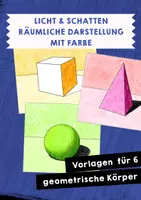 Vorschau - Spiele - Licht & Schatten - Räumliche Darstellung mit Farbe - Deckblatt