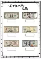 Vorschau - Stationenlernen - US Money Unit - Seite 1