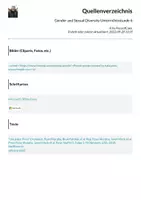 Vorschau - Stundenentwürfe - Gender and Sexual Diversity Unterrichtsstunde 6 - Seite 1