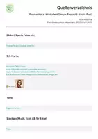 Vorschau - Arbeitsblätter - Passive Voice: Worksheet (Simple Present & Simple Past) - Seite 1
