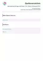 Vorschau - Lehrpläne/Lehrermaterial - Jahresplanung Vorlagen alle Fächer, 3. Kl., Zyklus 2, Schweizer LP 21 - Seite 3
