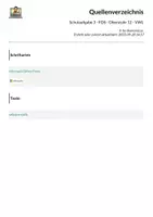 Vorschau - Klassenarbeiten - Schulaufgabe 3 - FOS - Oberstufe 12 - VWL - Seite 1