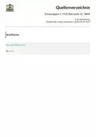 Vorschau - Klassenarbeiten - Schulaufgabe 3 - FOS Oberstufe 12 - BWR - Seite 1