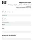 Vorschau - Arbeitsblätter - Literaturtest zu "Rolltreppe abwärts" von Hans-Georg Noack - Seite 1