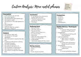Vorschau - Unterrichtsreihen - Writing Course: How to write a Cartoon Analysis (Karikatur) - Seite 3