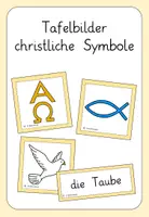 Vorschau - Präsentationen/Tafelbilder - Tafelbilder christliche Symbole - Deckblatt