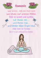 Vorschau - Poster - 🪷Namaste Begrüßungsspruch 🙏🏼 - Deckblatt