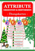 Vorschau - Aufgabenkarten - Winter: Attribute - Übungskarten - Deckblatt